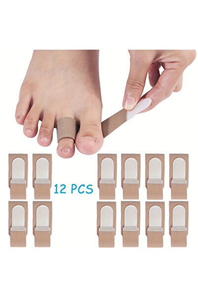 Choice1 مجموعة من 12 قطعة من مكواة فرد أصابع القدم قابلة لإعادة الاستخدام، وو...