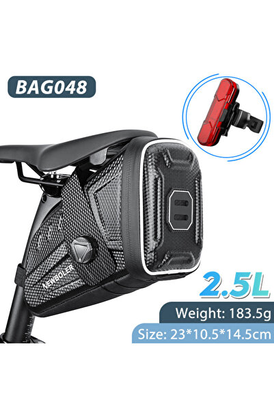 Choice BAG048-2.5L-305 NEWBOLER NEW Waterproof Bicycle Saddle Bag MTB Road Bi...