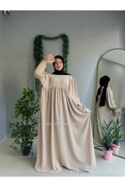 Yüsra Collection عباية إيرفا فستان تطريز
