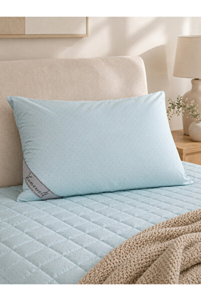 homewell Mint 100% Pure Wool Pillow 50X70 cm Hypoallergenic with Extra Cover