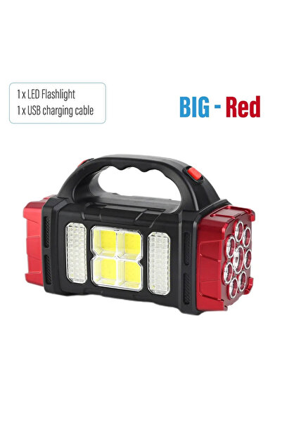 Choice Big-Red High Power Led Flashlights Camping Torch Work Light Solar Char...