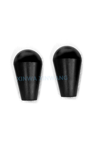 Choice 2x black 2PCS Ball Bat Top Head Round Oval Knob For Arcade Stick Sanwa...