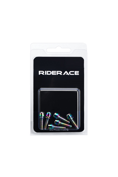 Choice Colorful 6pcs/set Bicycle Handlebar Screws Titanium-plated Colorful St...