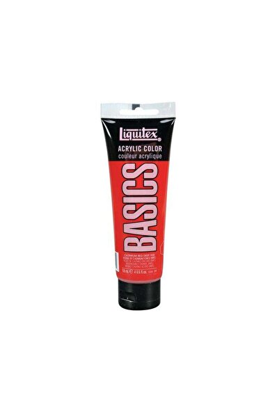 Liquitex Basics Akrilik Boya 118 ml Cadmium Red Deep Hue 311