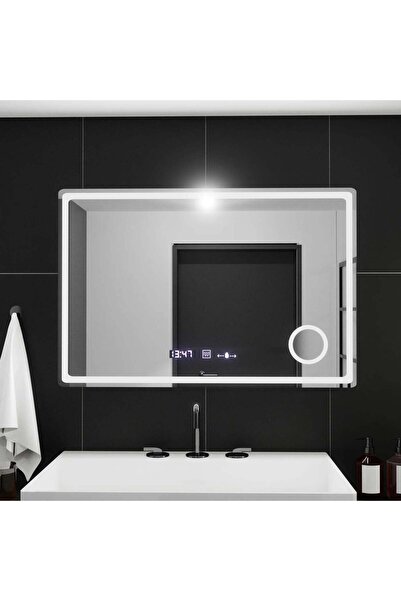 Marcello Oglinda LED Rectangulara, 90x60cm, Velour MotionGlow Marcello, Siste...