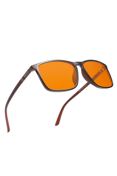 Choice1 Brown 99 KINGSEVEN Blue Light Blocking Glasses Men/Women Computer Ant...