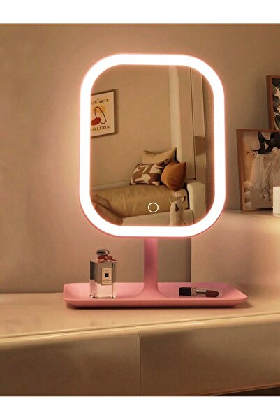 Choice3 pink Vanity Mirror 3 Color Light LED Makeup Mirror with 10X Mirror To...