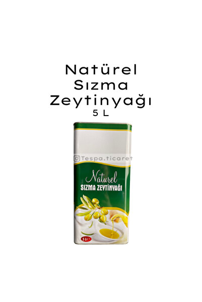 Soğuk Sıkım Zeytinyağı 5 L – 0.5 Asit, Katkısız Natürel Sızma, Üreticiden Doğrudan, Yeni Sezon