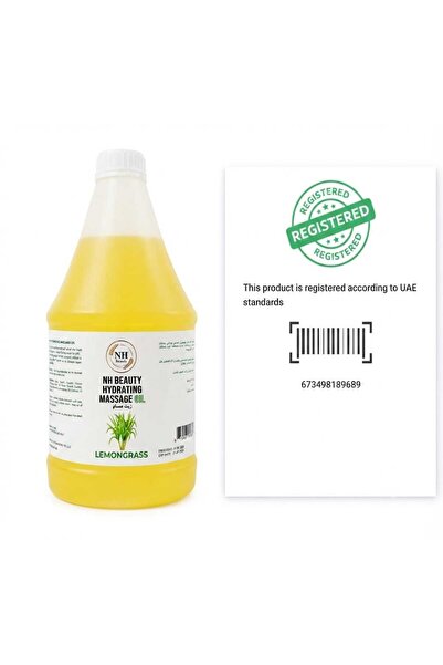 NH BEAUTY SPA Massage Oil Lemongrass 3.78LTRS.