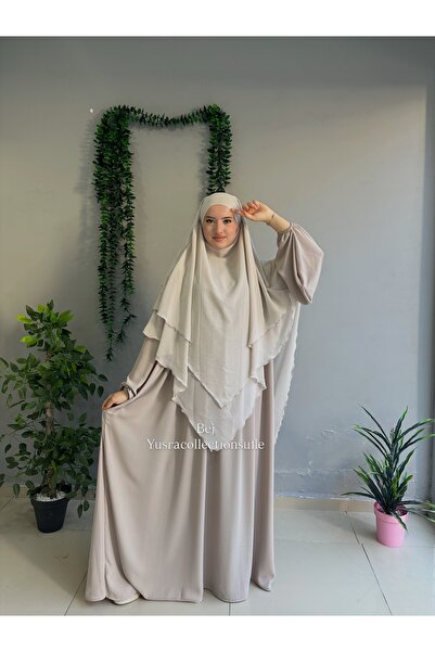 Yüsra Collection طقم فستان مخملي وتنورة قصيرة من قماش السوفليه مكون من قطعتين