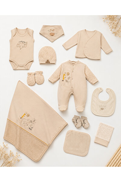 LOOFI Luxury 10 Piece Practical and Stylish Newborn Set (0-3 Months)