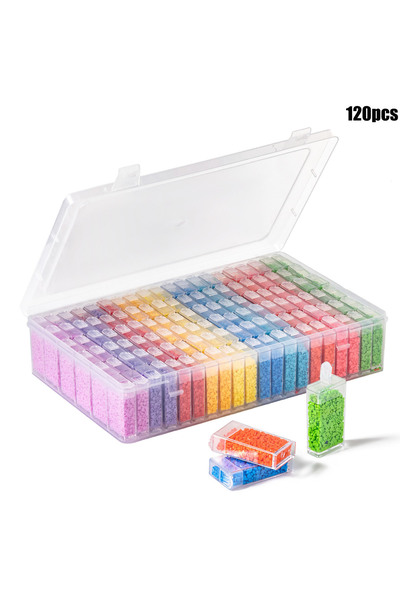 Choice1 120GXFP 96/120Grid Capacity Bead Craft Storage Box 96 Individual Comp...