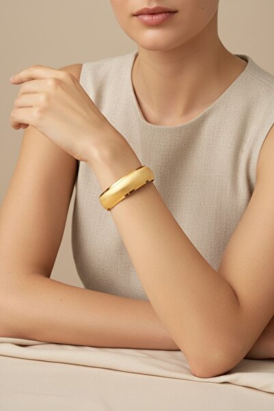XUPING JEWELRY STİL İNCİSİ/XUPING JEWELRY DÜZ SİMLİ 22 AYAR BİLEZİK