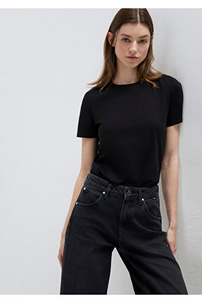 Mavi Black Basic T-Shirt Fitted / Bodycon Cut 1614106-900