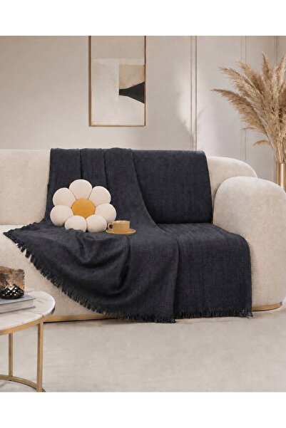 Sheri Home LİLY Koltuk Örtüsü 175 X 200 Cm Antrasit Ty28873888