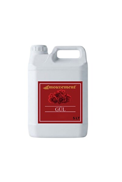 MOUVEMENT Gül Reed / Çubuklu Oda Kokusu Refill 5 Lt Bidon - Ekonomik Boy + 10...