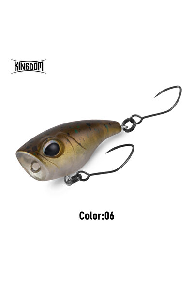 Kingdom 34mm 2.2g color 06 Mini Popper Fishing Lure 1.5g 27mm 2.2g 34mm Float...