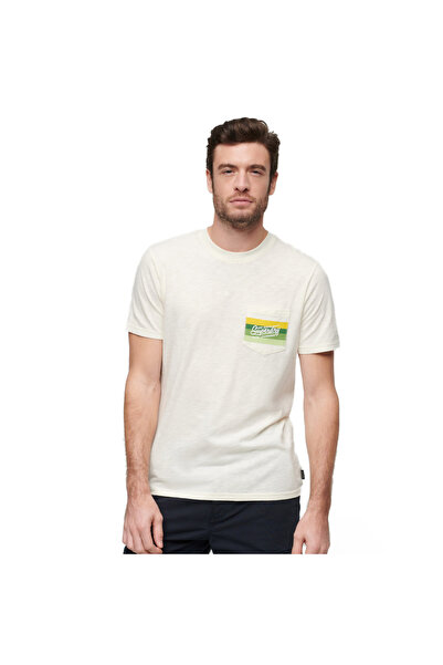 SUPERDRY D2 OVIN CALI ΡΙΓΕΤΟ ΜΠΛΟΥΖΑΚΙ ΜΕ ΛΟΓΟΤΥΠΟ M1011904A-7BG Εκρού