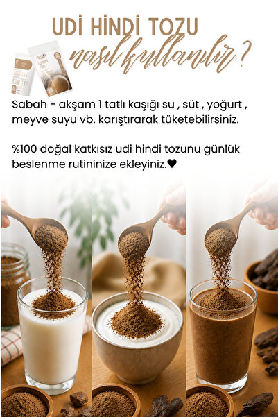 EMİNE TÜRK ANNEMELİ 250 GR UDİ HİNDİ TOZU