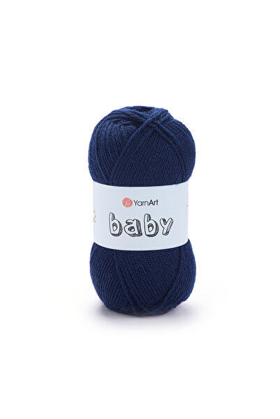 Yarnart Baby - Baby Hand Knitting Rope Navy Blue-583