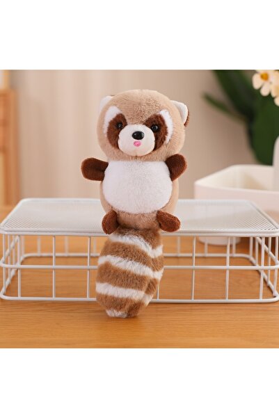 Choice Camel 20cm Cute Raccoon Plush Pendant Toy Doll Keychain Backpack Acces...