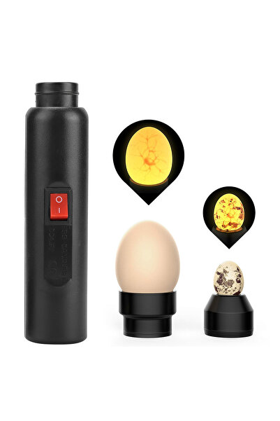 Choice LED Light Egg Candler Tester Mini Cool Light Egg Candling Lamp Growth ...