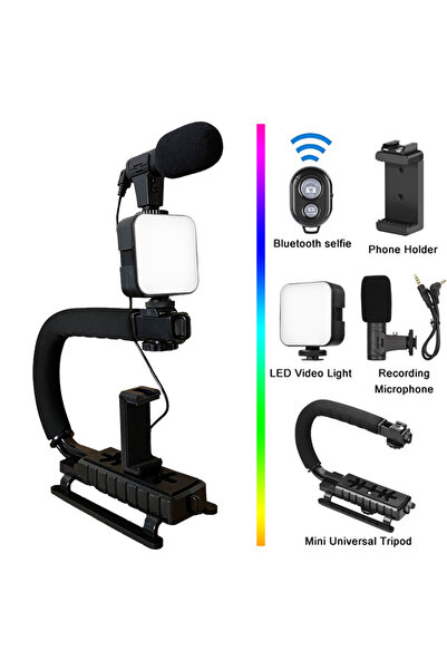 Choice Whole set Universal Photography Video Handheld Vlog Stand Stabilizer K...