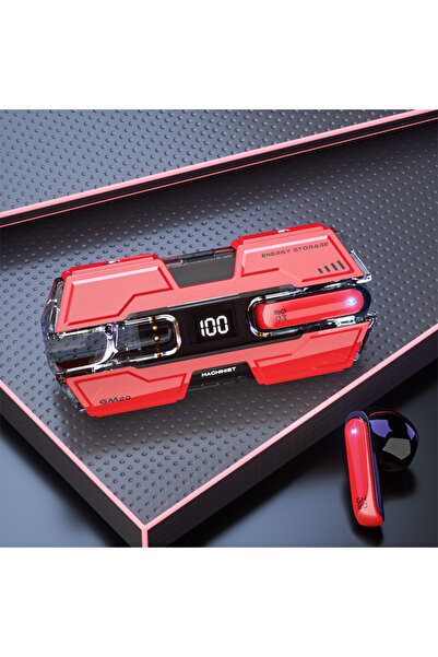 Choice Red TWS Wireless Bluetooth 5.3 GM20 Gaming Headset Dual Mode High Rang...