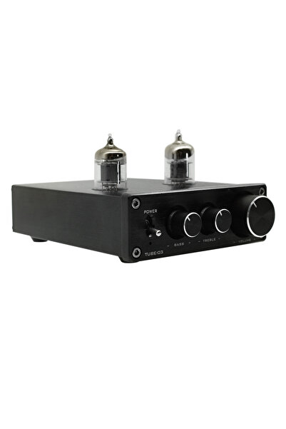 Choice EU Plug TUBE-03 Mini HiFi Audio Preamplifier 6K4 Vacuum Tube Amplifier...