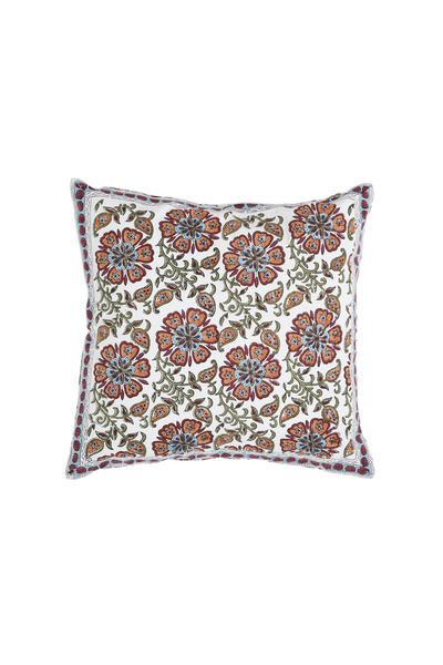 Yargıcı وسادة قطنية مربعة منقوشة (50x50 سم)
