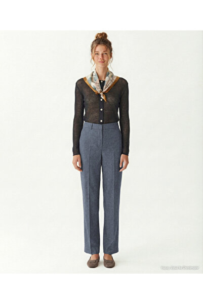 Yargıcı Straight High Waist Pants