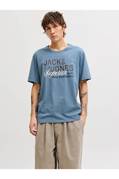 Jack & Jones Jjelogo Tee Ss O-Neck 2 Col Ss26 Sn Men's T-Shirt 12288016