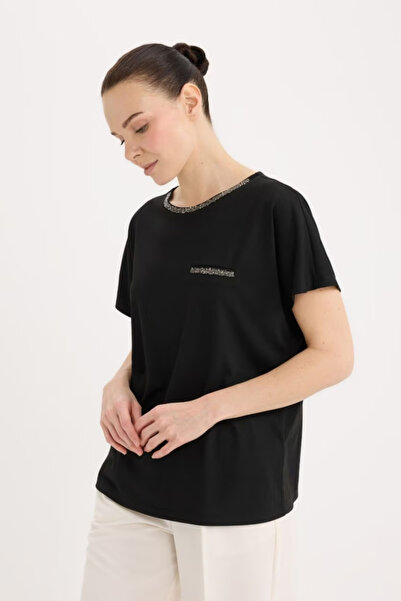 DeFacto Kadın T-shirt K7701AZ/BK81
