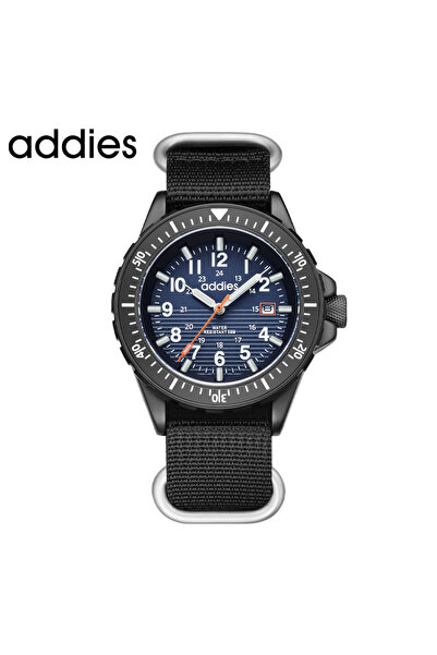 choice2 Blue ADDIES 2026 New Men's Sports Quartz Watch Nylon Strap Swimming W...