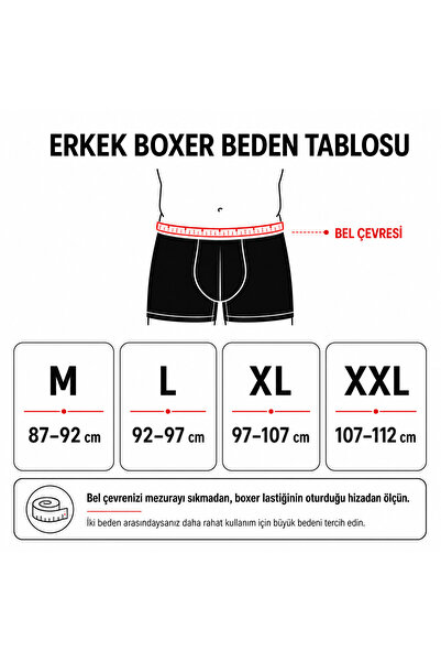 CARNAVAL SOCKS Karpuz Desenli Premium Pamuklu Erkek Boxer