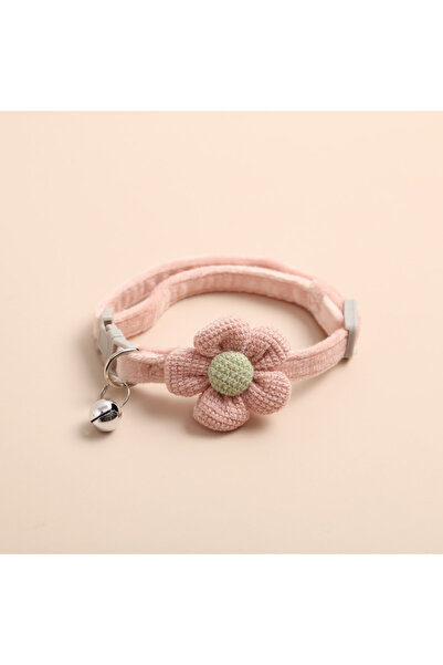 Choice Pink 1Pc Cat Collar with Cute Flower Adjustable Buckle Cat Collar Bell...