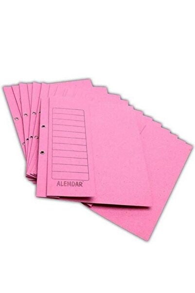 Alemdar Yarım Kapak Dosya Lüx Pembe 400 Lü (1 Koli 400 Adet)