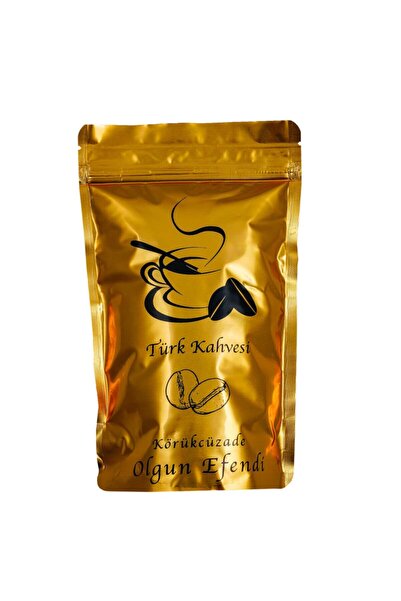 KÖRÜKCÜZADE OLGUN EFENDİ Türk Kahvesi Özel Seri Yağlı Koyu Kavrulmuş 100gr