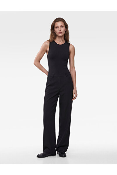 Koton Slim Fit Sleeveless Crew Neck Bodysuit