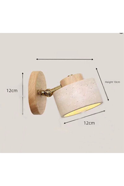 Choice YELLOW Yellow Cave Stone Japanese-Style Wabi-Sabi Bedroom Bedside Wall...