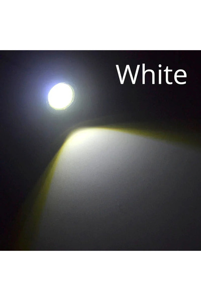 Choice4 WHITE 2X White Red Blue 23mm Eagle Eye Daytime Running DRL Car Moto B...