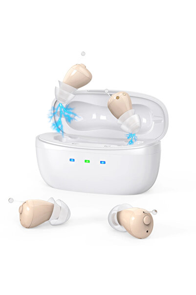 Choice Brown OTC Hearing Amplifiers Earbuds, Intelligent Noise Reduction Soun...