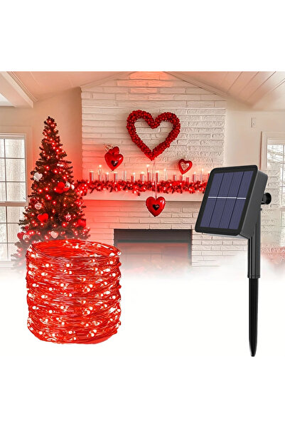 Choice 4m 20LEDs red Leds Solar LED Light Outdoor Festoon Lamp Garden Solar F...