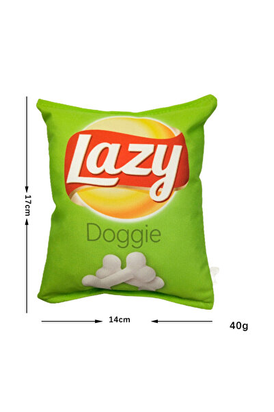Choice Lazy Funny Crisps Dog Toys Interaction Chew Molars Plush Dog Toys Bite...