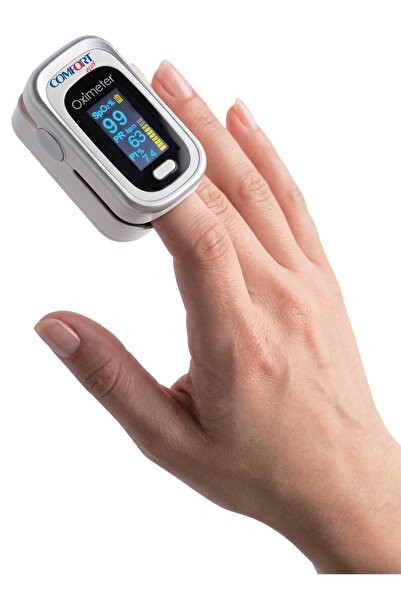 Comfort Plus Pulse Oksimetre M170 Oksijen Satürasyon Ölçüm Cihazı Alarmlı