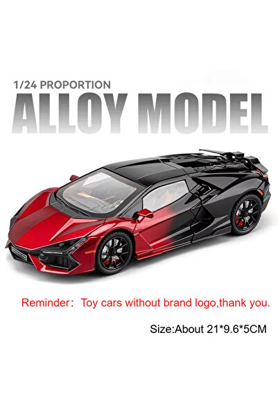 Choice1 Red 1:24 Lambor Revuelto Miniature Alloy Diecast Car Models Toys Supe...