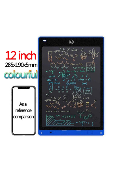 Choice15 12 inch colorful E 10/12/inch LCD Writing Tablet Drawing Board Kids ...
