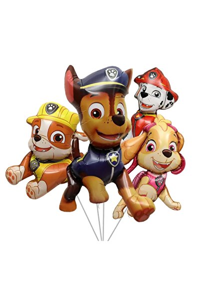 Choice set 4pcs 4pcs Cartoon Paw Patrol themed party decoration supplies Resc...