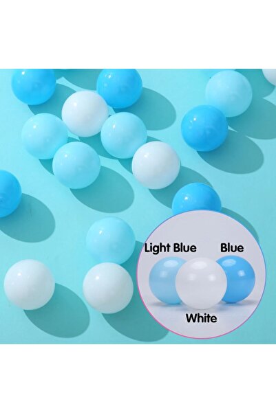 Choice paletbluelibluewht 2.16Inch100pcs Soft Plastic Crush Proof Ball Pit Ba...