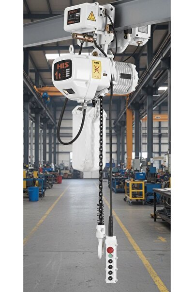 Shun 1 Ton 6 Metre 4 Hareketli Elektrikli Zincirli Caraskal Vinç 380V-7486060